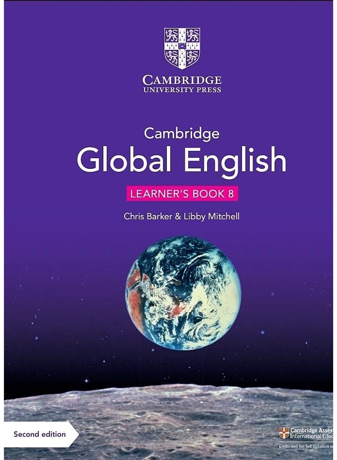 Cambridge International English Learning Book 8 with Digital Access (1 Year): For Cambridge Lower Secondary English as a Second Language, Paperback – Large Book, 16 December 2021 - Image 1
